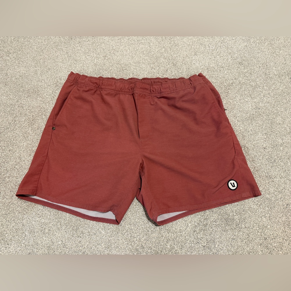 Vuori Men's Rust Shorts